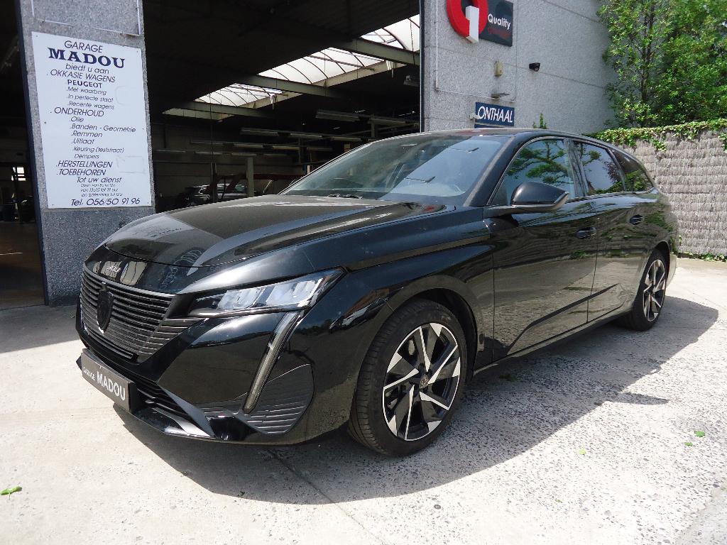 PEUGEOT 308 SW 1.5 HD, Auto's, Peugeot, Euro 6, 4 cilinders, Zwart, Parkeersensor
