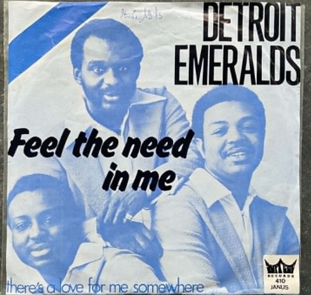Detroit Emeralds "Feel The Need In Me", CD & DVD, Vinyles | R&B & Soul, Enlèvement ou Envoi, Soul, Nu Soul ou Neo Soul, Comme neuf