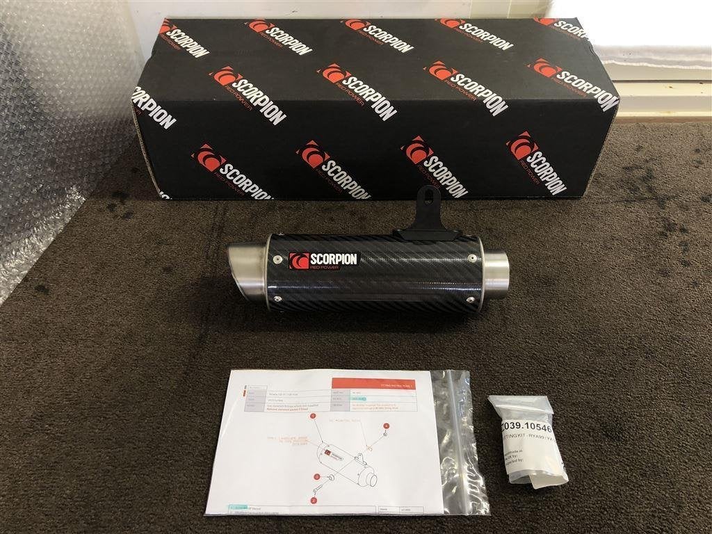 Scorpion RP1-GP uitlaat YZF-R1 YZFR1 R1 M 15-19 RN32 RN49, Motoren, Verzenden, Nieuw