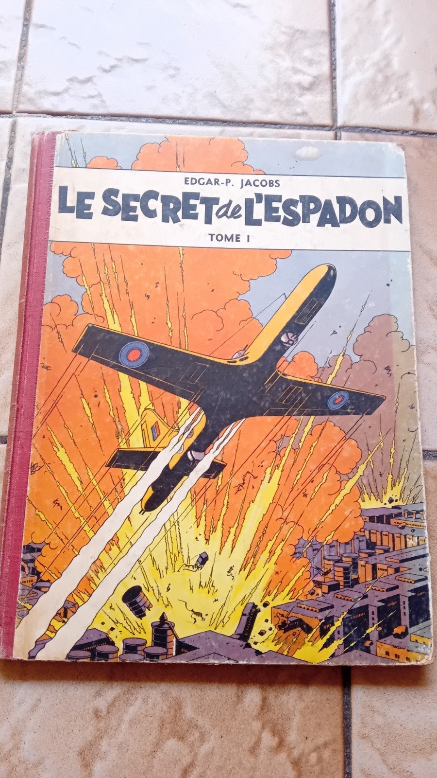 BD Le secret de l espadon. 1950, Enlèvement ou Envoi, Utilisé