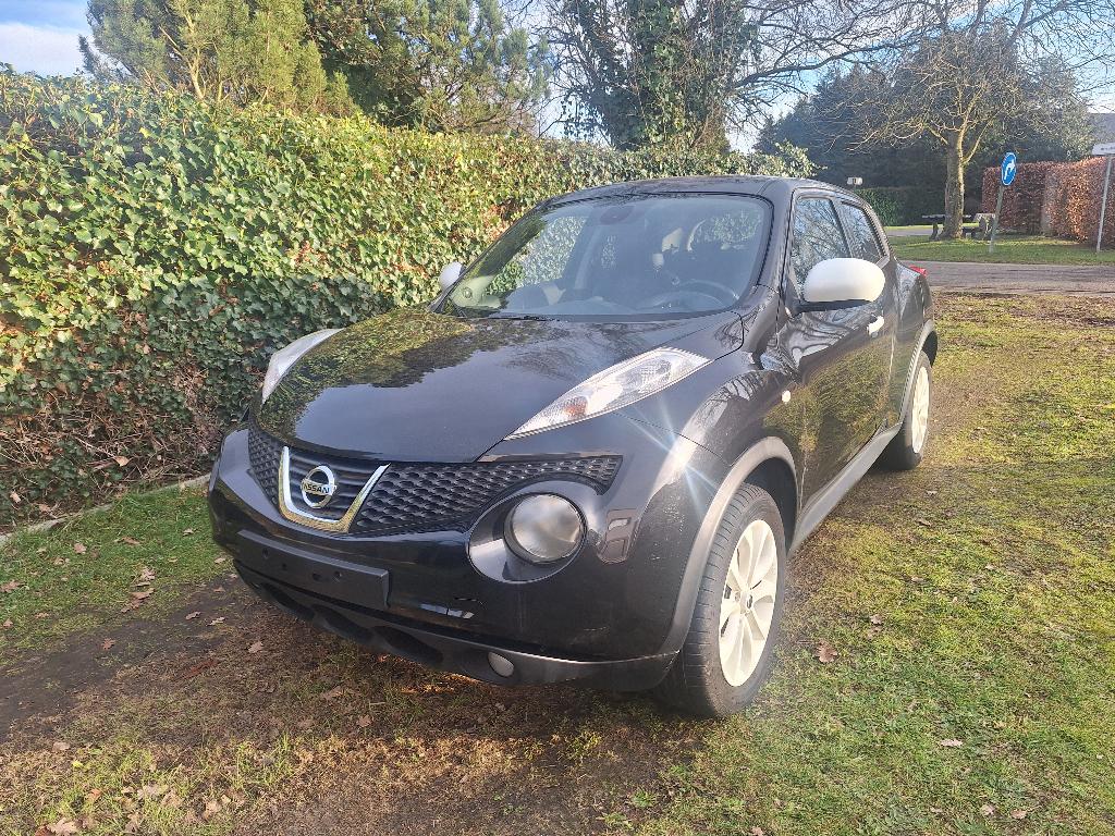 Auto Nissan Juke 1.6L 117 pk 5d SUV zwart, Auto's, Nissan, Euro 5, Zwart, 4 cilinders, USB