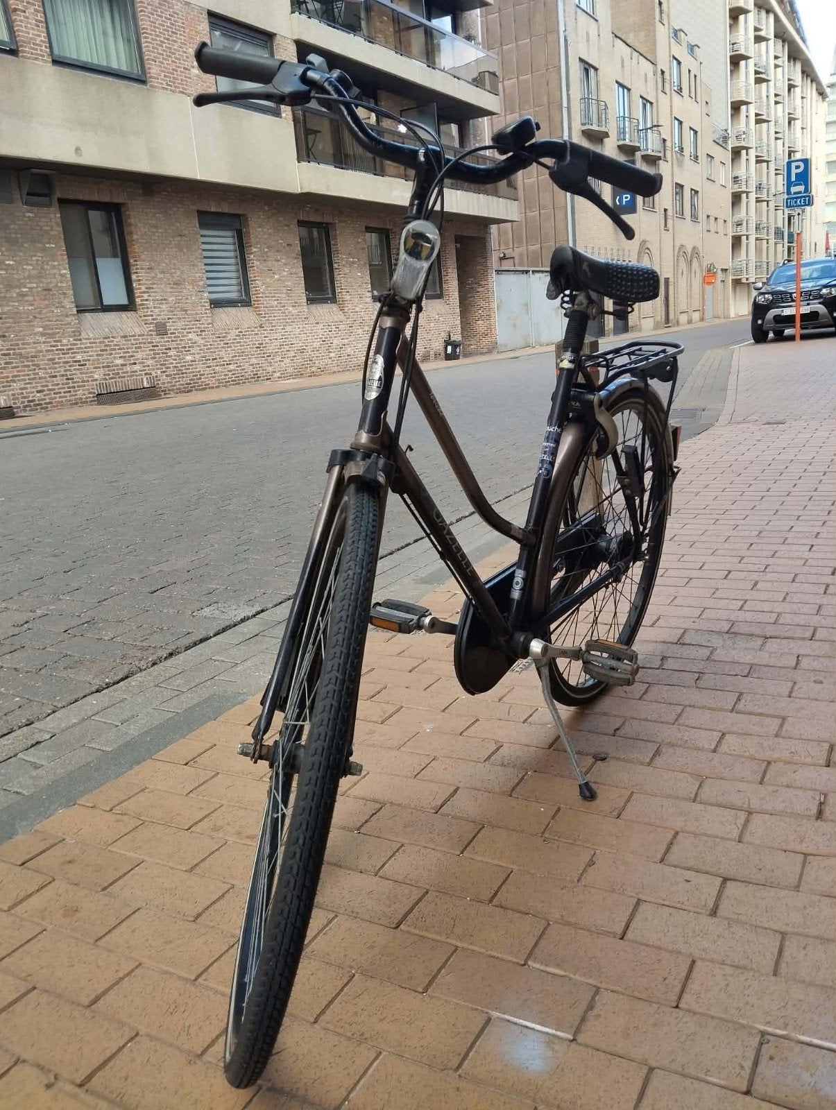 vier fietsen, Ophalen, Gazelle