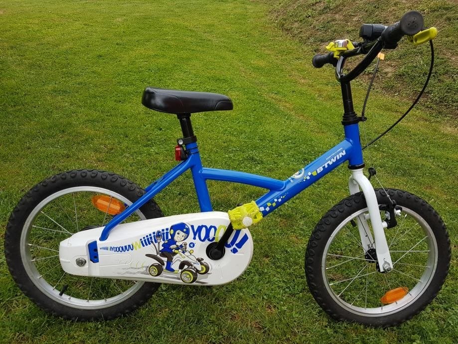 Cop Trooper kinderfiets, Fietsen en Brommers, Fietsen | Kinderfietsjes, Ophalen, B-Twin Decathlon, Velgrem, 16 tot 20 inch