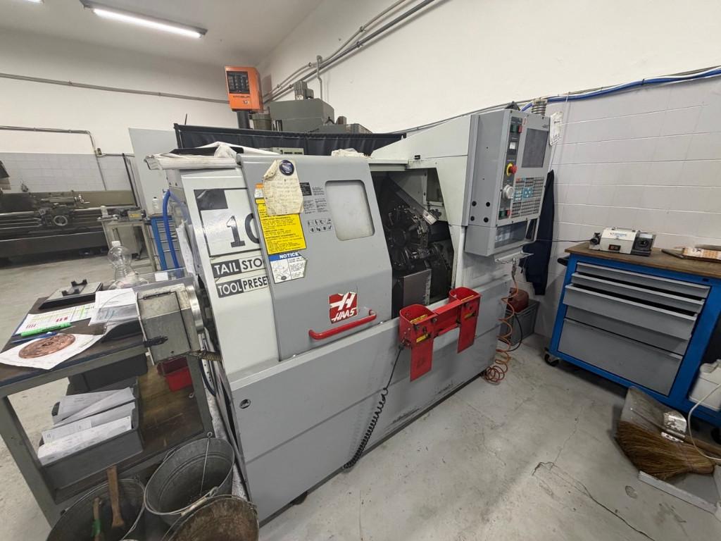 CNC-draaibank HAAS SL-10, Ophalen