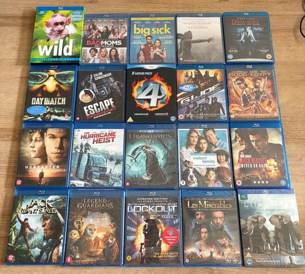 Blu-ray’s, Enlèvement ou Envoi, Comme neuf, Film, Blu-ray