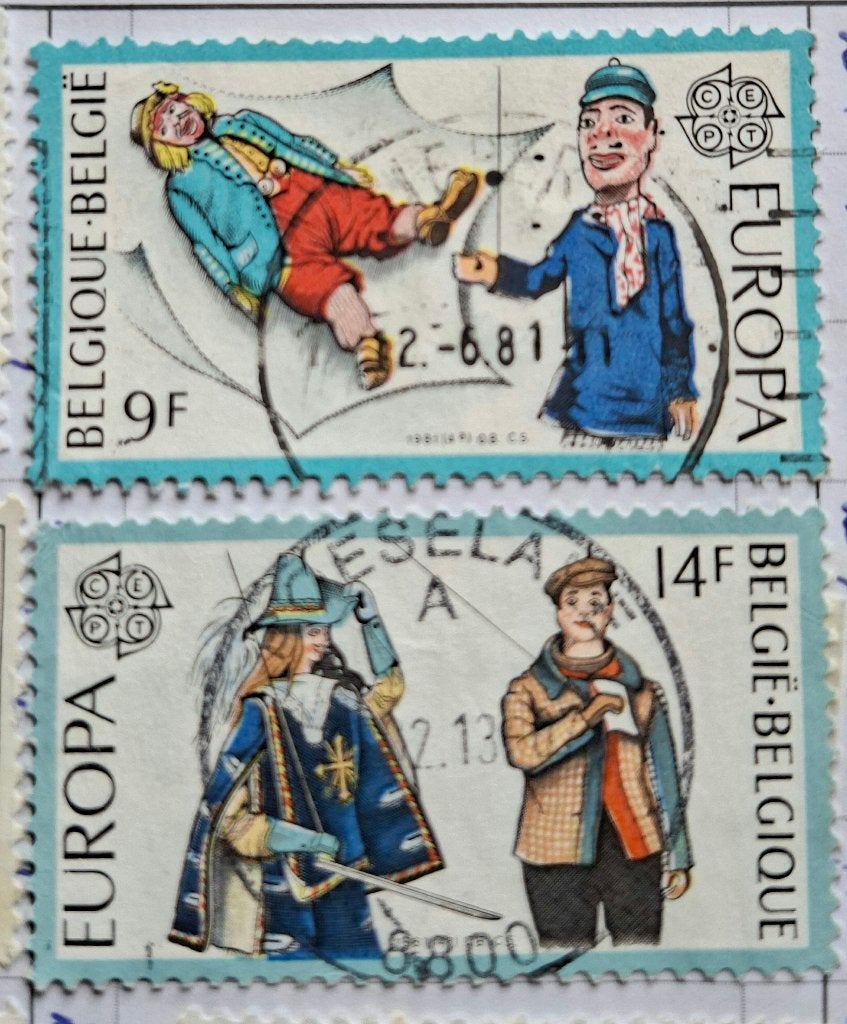 Timbres OBP 2006/07 de Belgique, Enlèvement ou Envoi, Europe, Affranchi, Timbre-poste