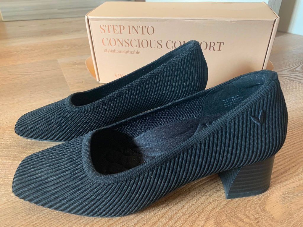 Vivaia Square-Toe Margot Chunky Heels (Monroe) size 37.5, Kleding | Dames, Schoenen, Autre, Pumps, Zwart, Ophalen of Verzenden