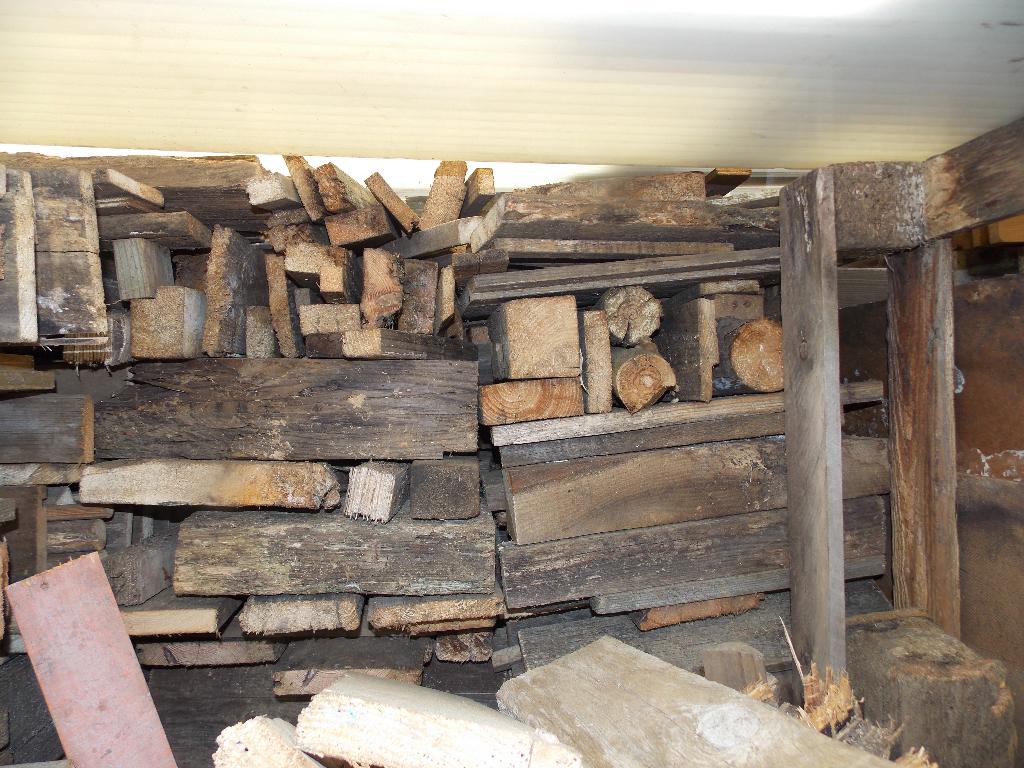 Droog Brandhout te koop,   +/- 1 m³, Ophalen