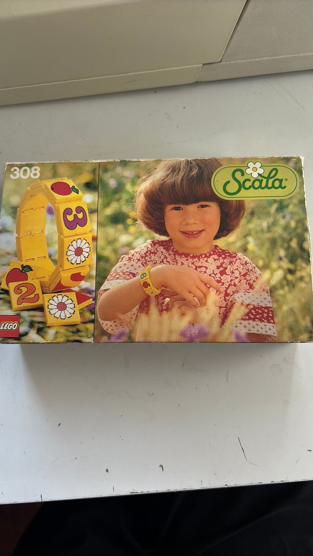 Lego vintage Scala set 308 in doos met boekje, Enfants & Bébés, Overige thema's, Lego, Ensemble complet, Comme neuf