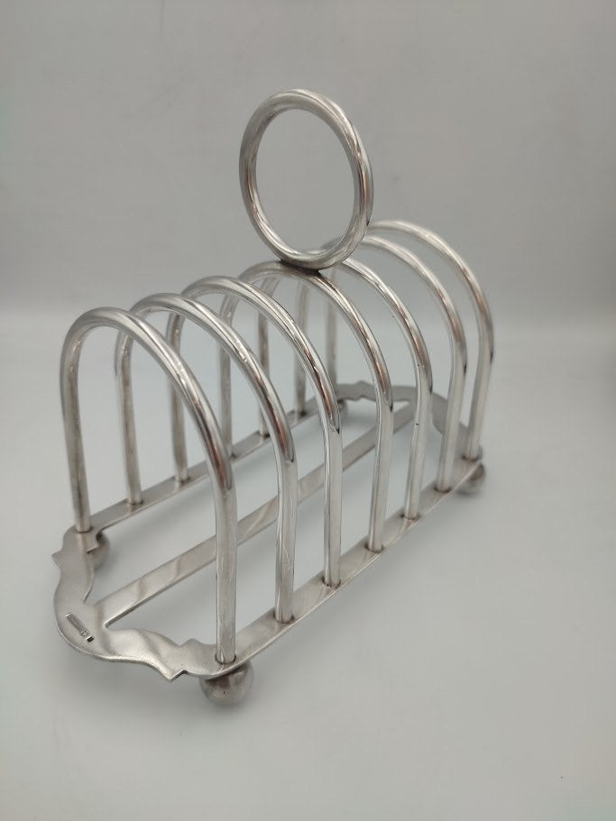 Grille à pain en métal argenté - Wiskemann - Belgique, Enlèvement ou Envoi, Argent