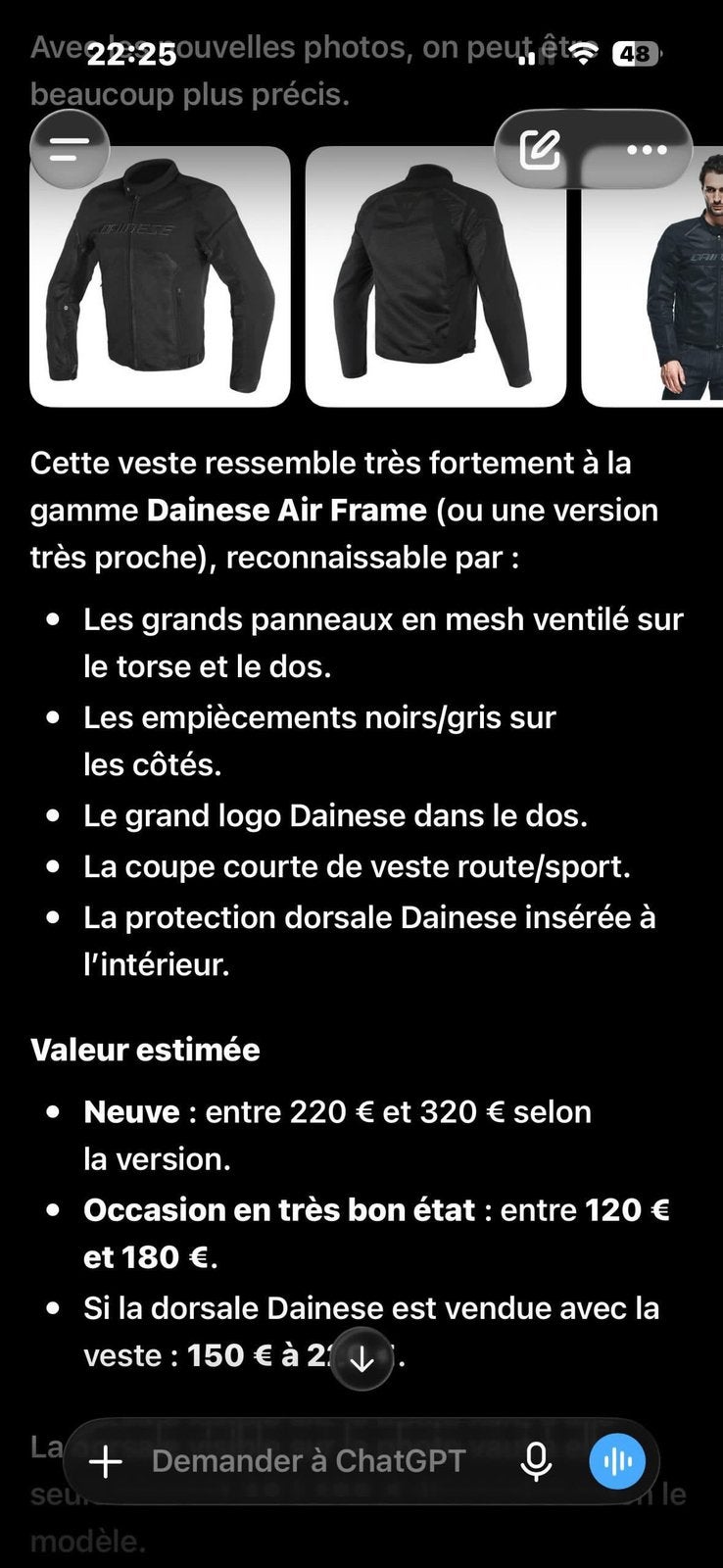 Dainese, Kleding | Heren, Bodywarmers, Ophalen of Verzenden, Zo goed als nieuw