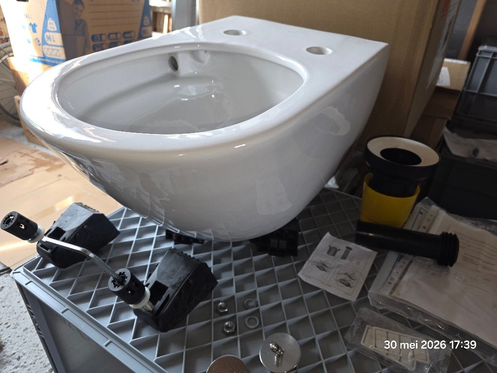 Villeroy & Boch  Universo TwistFlush hangtoilet, Bricolage & Construction, Sanitaire, Enlèvement, Comme neuf, Pierre, Toilettes