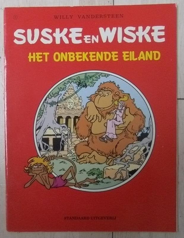 Suske en Wiske - Het onbekende eiland ( 1999 ), Enlèvement ou Envoi