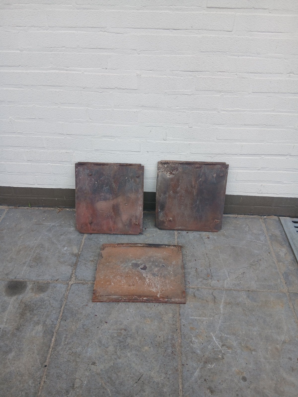 Vlamplaten voor dovre 300 houtkachel, Ophalen