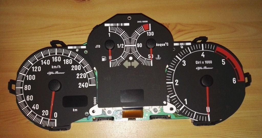 Herstel Kmteller Alfa 147 instrumentenpaneel, Ophalen of Verzenden, Gebruikt, Alfa Romeo