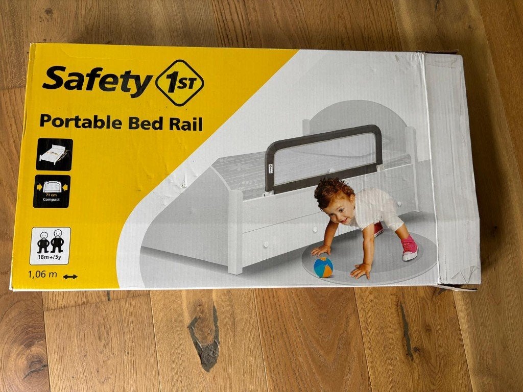Safety 1st Draagbaar, opvouwbaar Bedhekje, Ophalen, Zo goed als nieuw, Hoogslaper of Stapelbed
