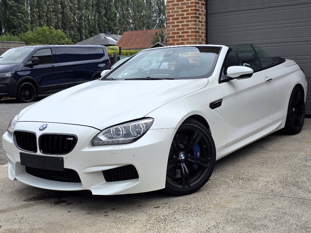 BMW M6 Competition - 4.4 Benzine V8 575PK - Frozen White, Automaat, 4 zetels, Cabriolet, Wit