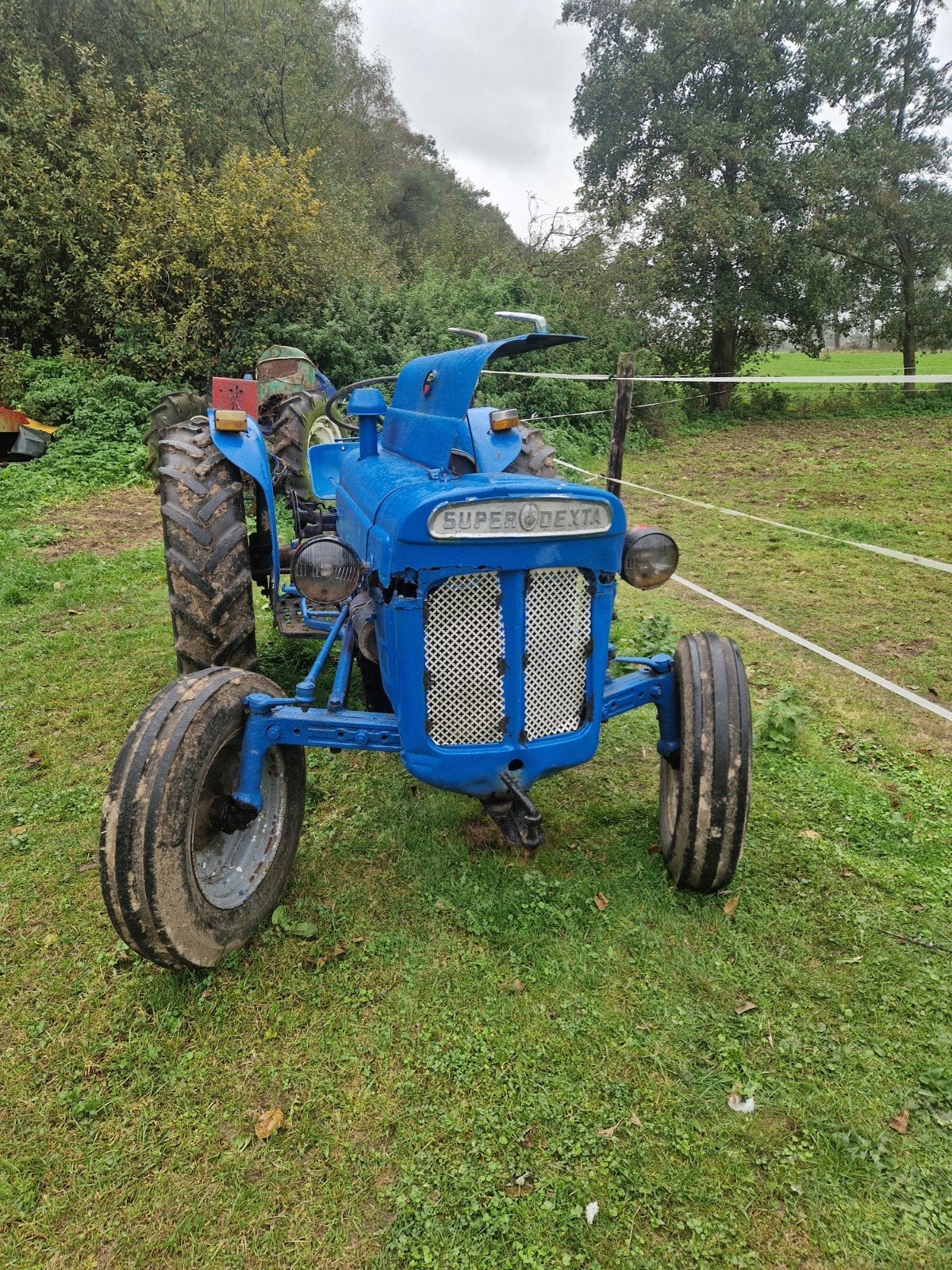 fordson dexta, Zakelijke goederen, Ophalen