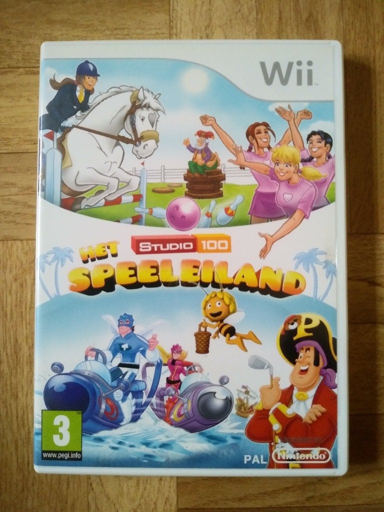 Het studio 100 speeleiland spel voor Wii of Wii U, Puzzel en Educatief, 1 speler, Ophalen of Verzenden, Zo goed als nieuw