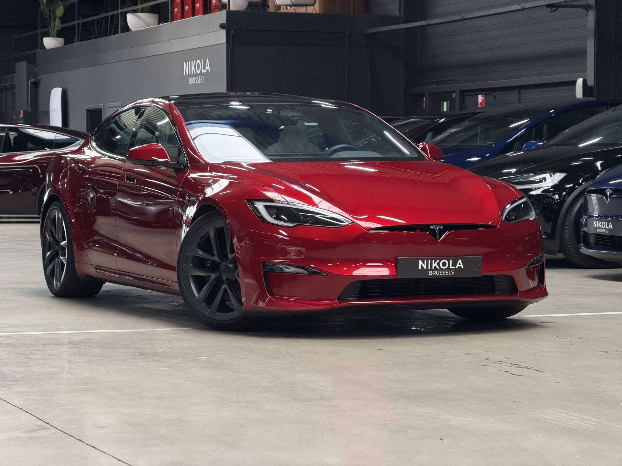 Tesla Model S LONG RANGE - 21" ARACHNID WHEELS - PREMIUM MOD, Auto's, Automaat, Model S, https://public.car-pass.be/vhr/128767ed-bfd4-47e6-8faf-7b2773dc9f76