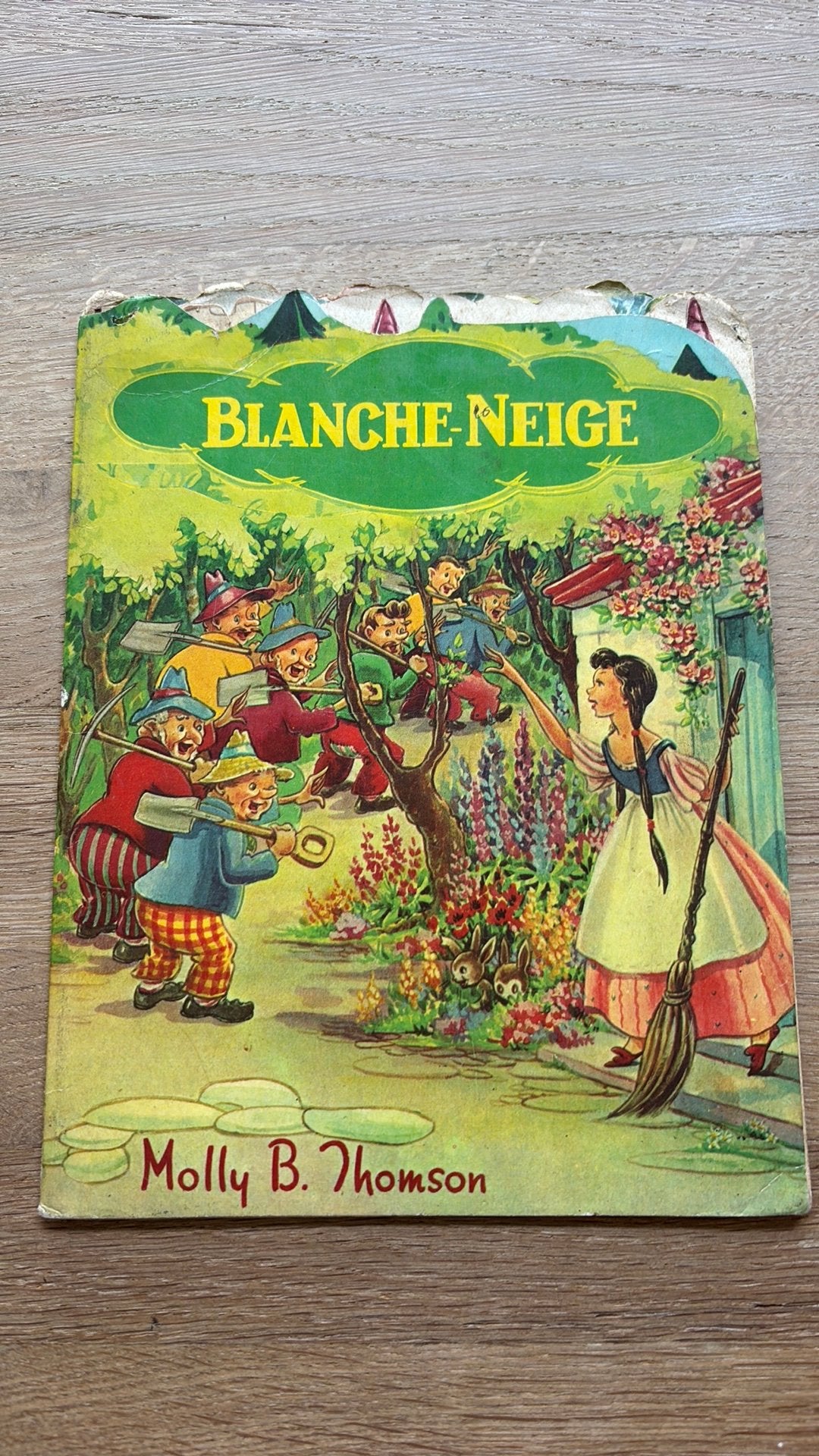 édition de Blanche-Neige illustrée par Molly B. Thomson 1959, Livres, Enlèvement ou Envoi, Utilisé