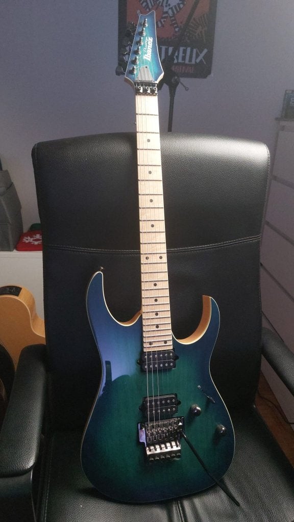 Ibanez Prestige RG652 AHM Japan, Muziek en Instrumenten, Snaarinstrumenten | Gitaren | Elektrisch, Zo goed als nieuw, Solid body