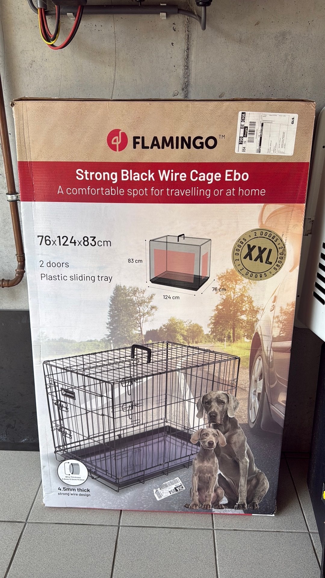 Cage chien xxl, Enlèvement, Neuf