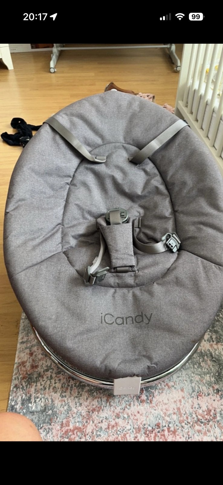 Balancelle icandy, Enfants & Bébés, Enlèvement, Comme neuf