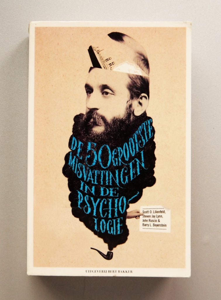 De vijftig grootste misvattingen in de psychologie, Livres, Psychologie, Enlèvement ou Envoi, Neuf