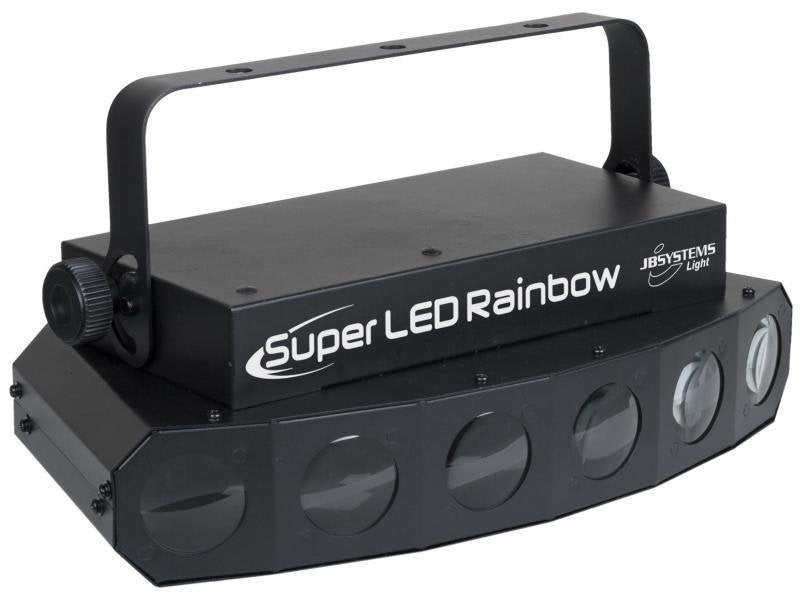 2 x NIEUWE Super LED Rainbow LED lichteffecten, Muziek en Instrumenten, Licht en Laser, Nieuw, Geluidgestuurd, Kleur, Stroboscoopeffect