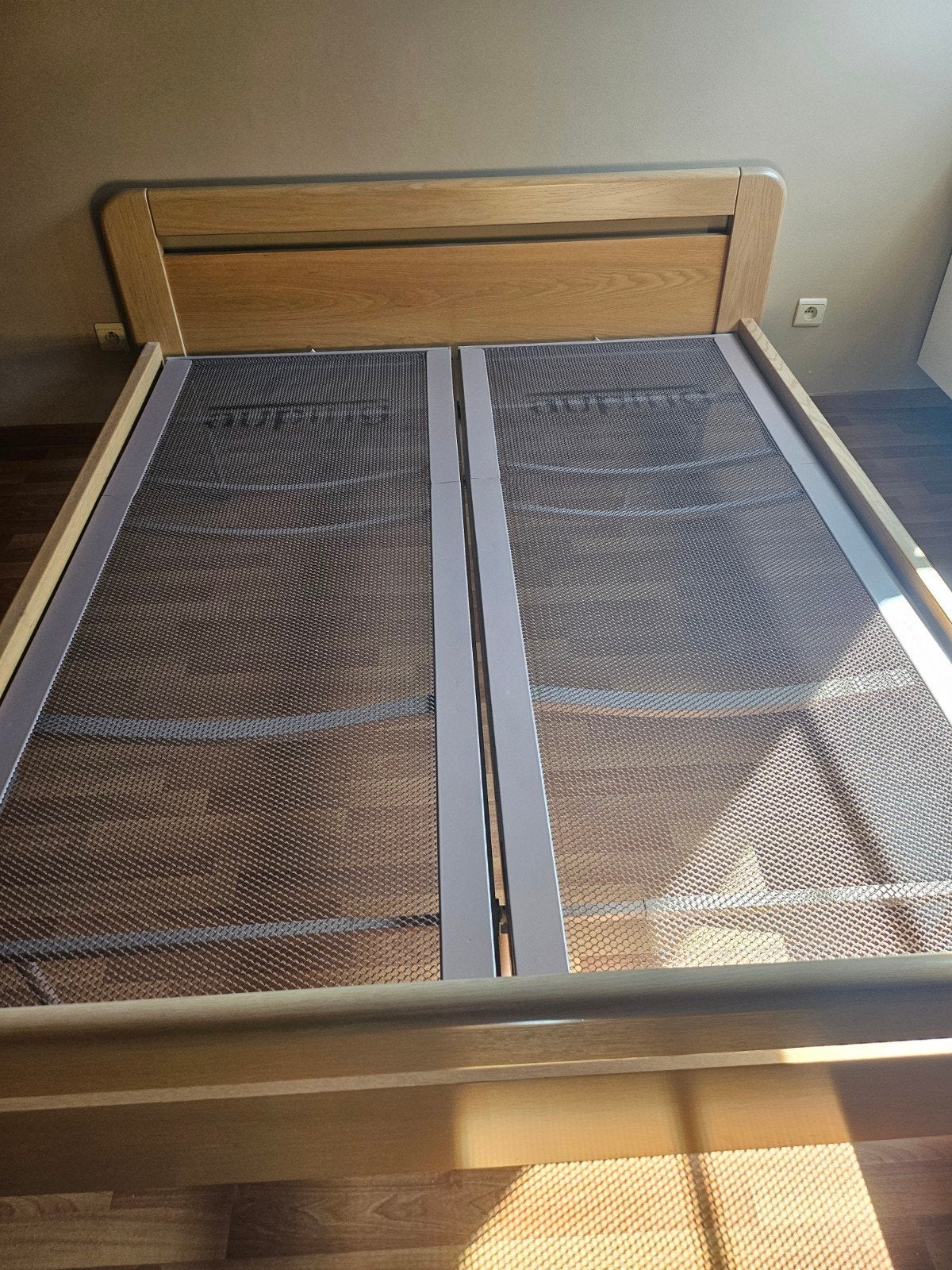 Bed verstelbaar hoofd- en voeteinde, Huis en Inrichting, Ophalen, Tweepersoons, 200 cm, 160 cm