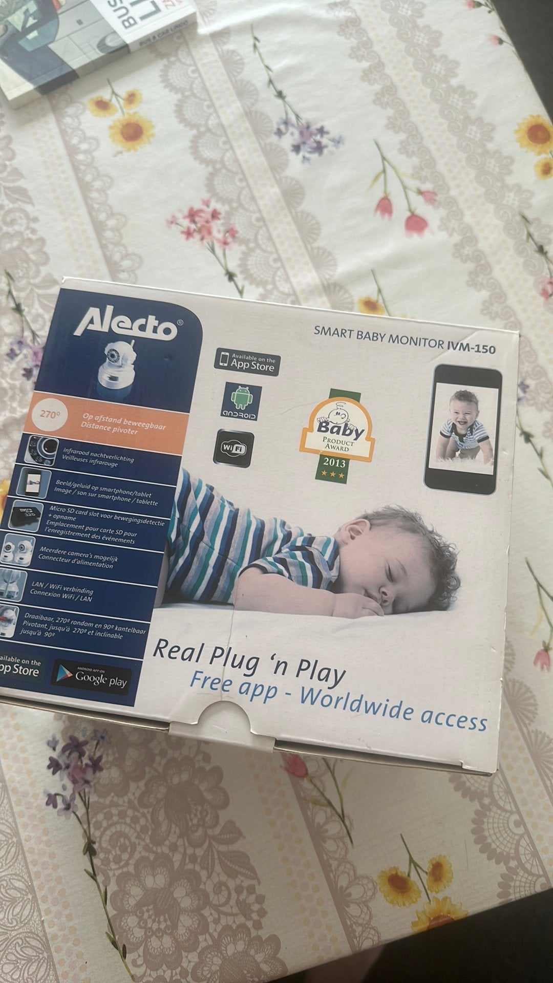Alecto smart baby monitor, Enfants & Bébés, Babyphones, Enlèvement ou Envoi, Comme neuf