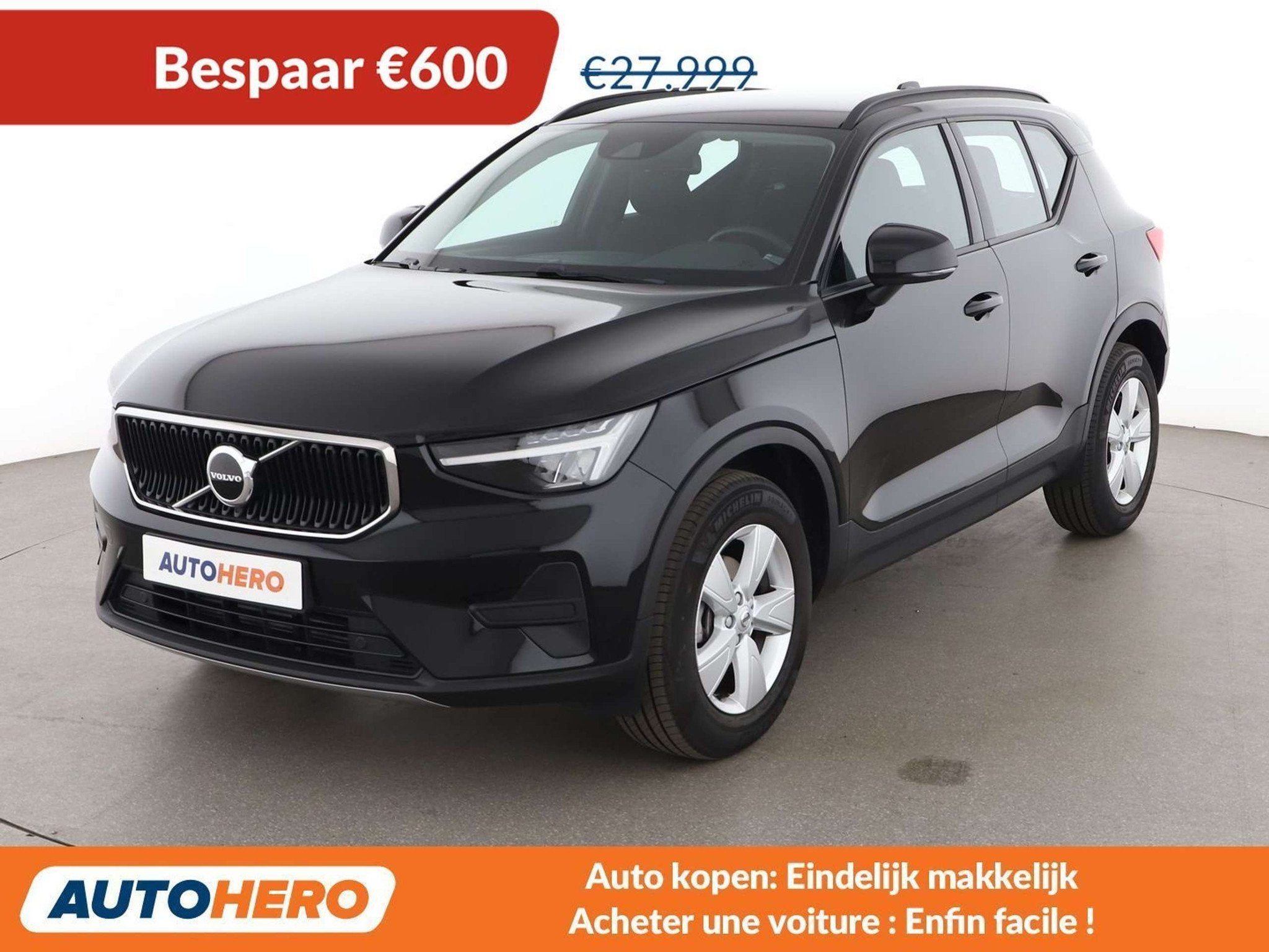 Volvo XC40 1.5 T2 Essential 2WD (automatique), Autos, Volvo, Achat, Euro 6, Noir, 5 portes