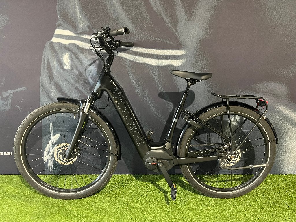 Trek District+ 4 Lowstep - SMALL - 545Wh - 2024 - RIEM, Gebruikt, 47 tot 51 cm, 50 km per accu of meer, Ophalen
