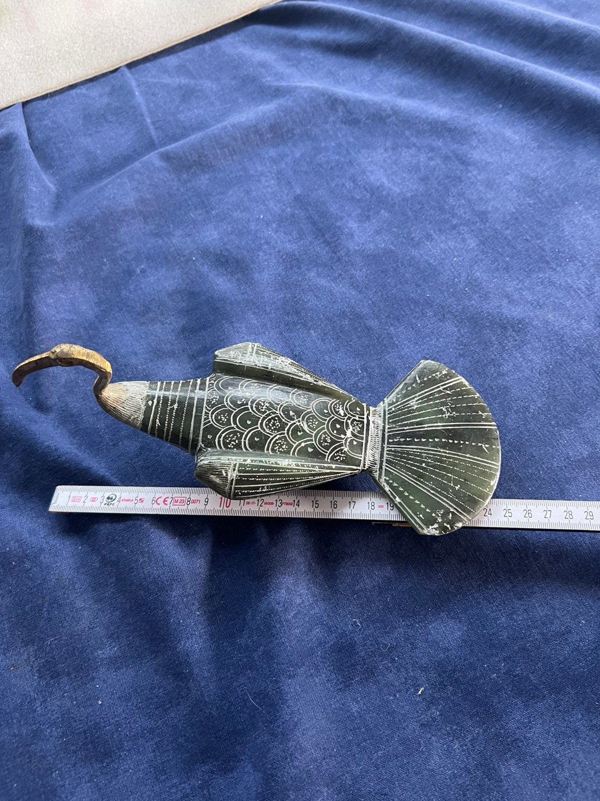 Heilige vogel Egypte, Antiek en Kunst, Ophalen, Gips, 20 - 50 cm, Beeld