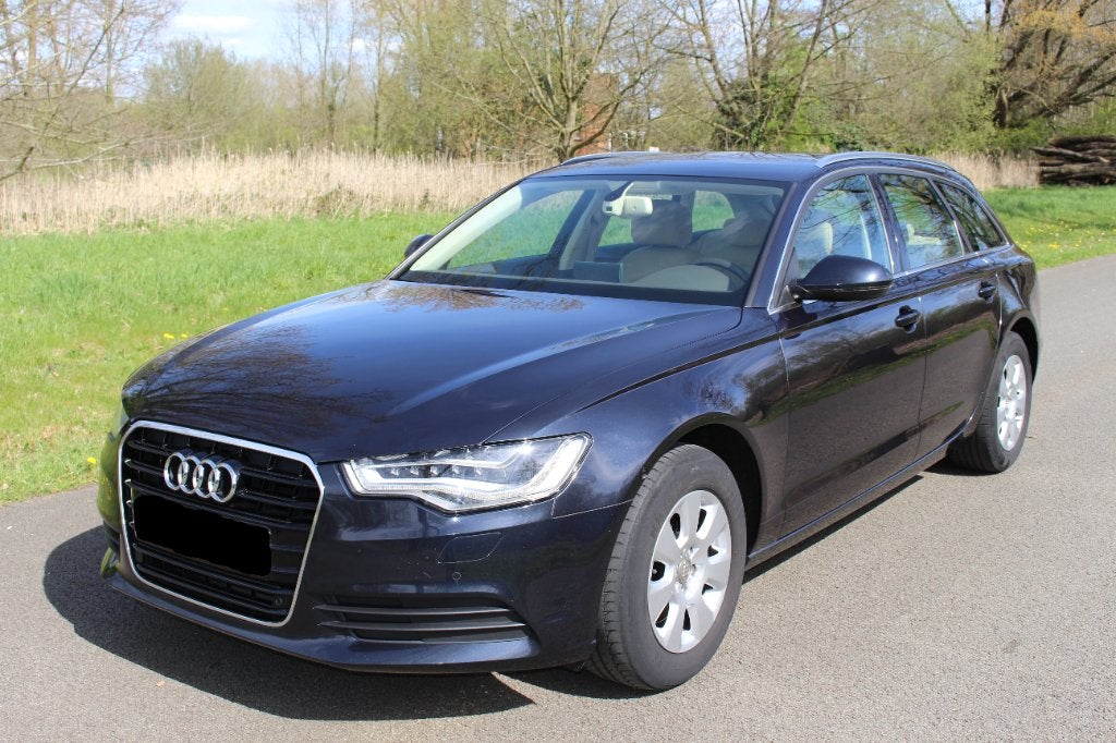 Audi A6 Avant Multitronic, Euro 5, 4 cilinders, Blauw, 5 deurs