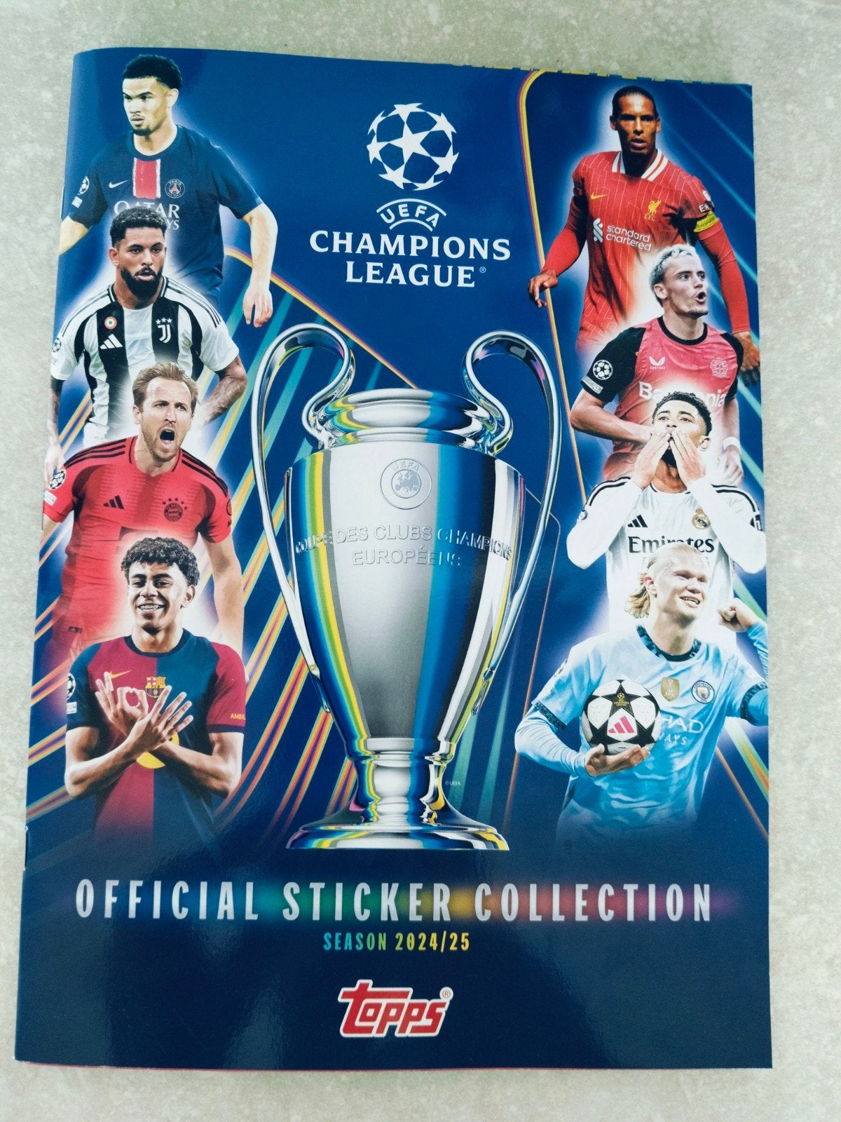 compleet Topps album Champions League 2024-2025, Ophalen of Verzenden