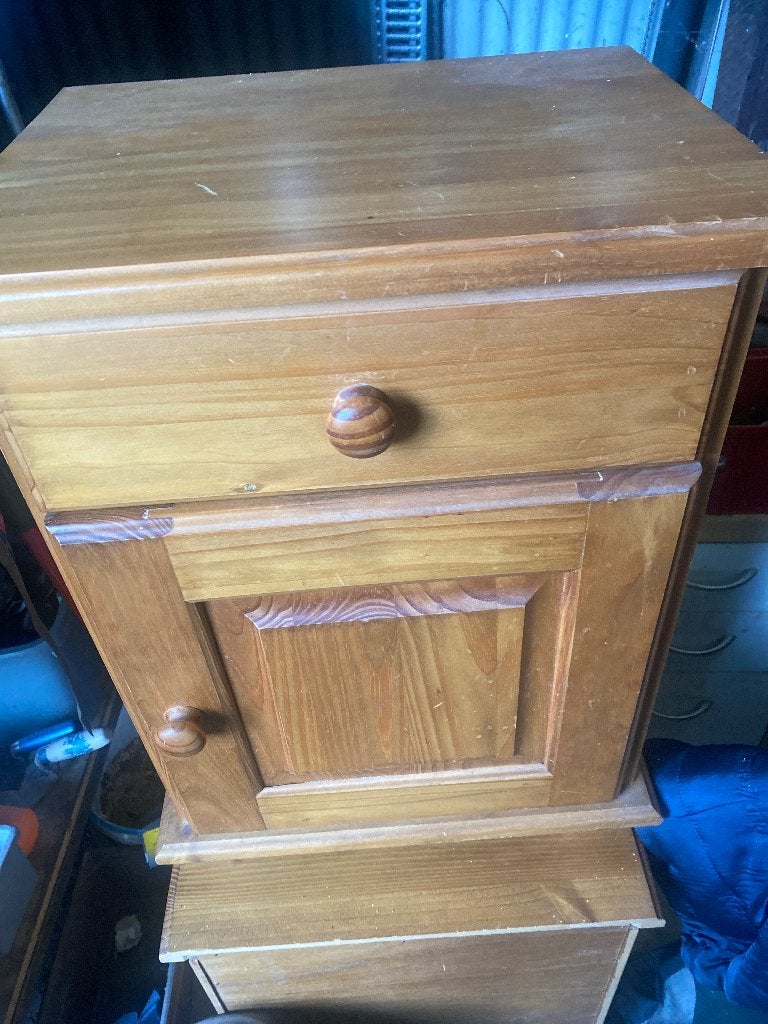 Table de nuit, Maison & Meubles, Enlèvement, Utilisé
