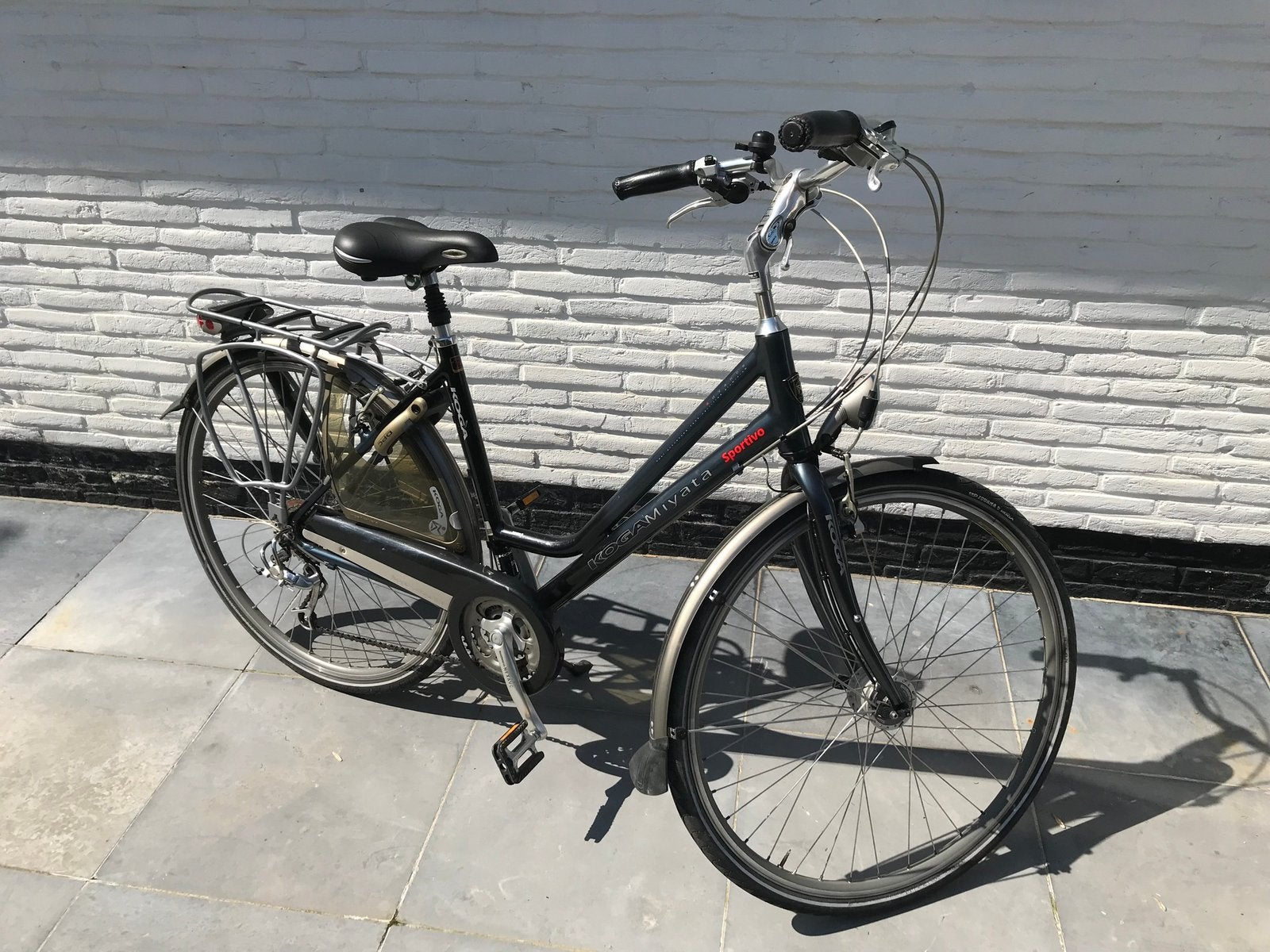 Damesfiets Koga Miyata Advance Comfort, Gebruikt, Velgrem, Versnellingen, 50 tot 53 cm