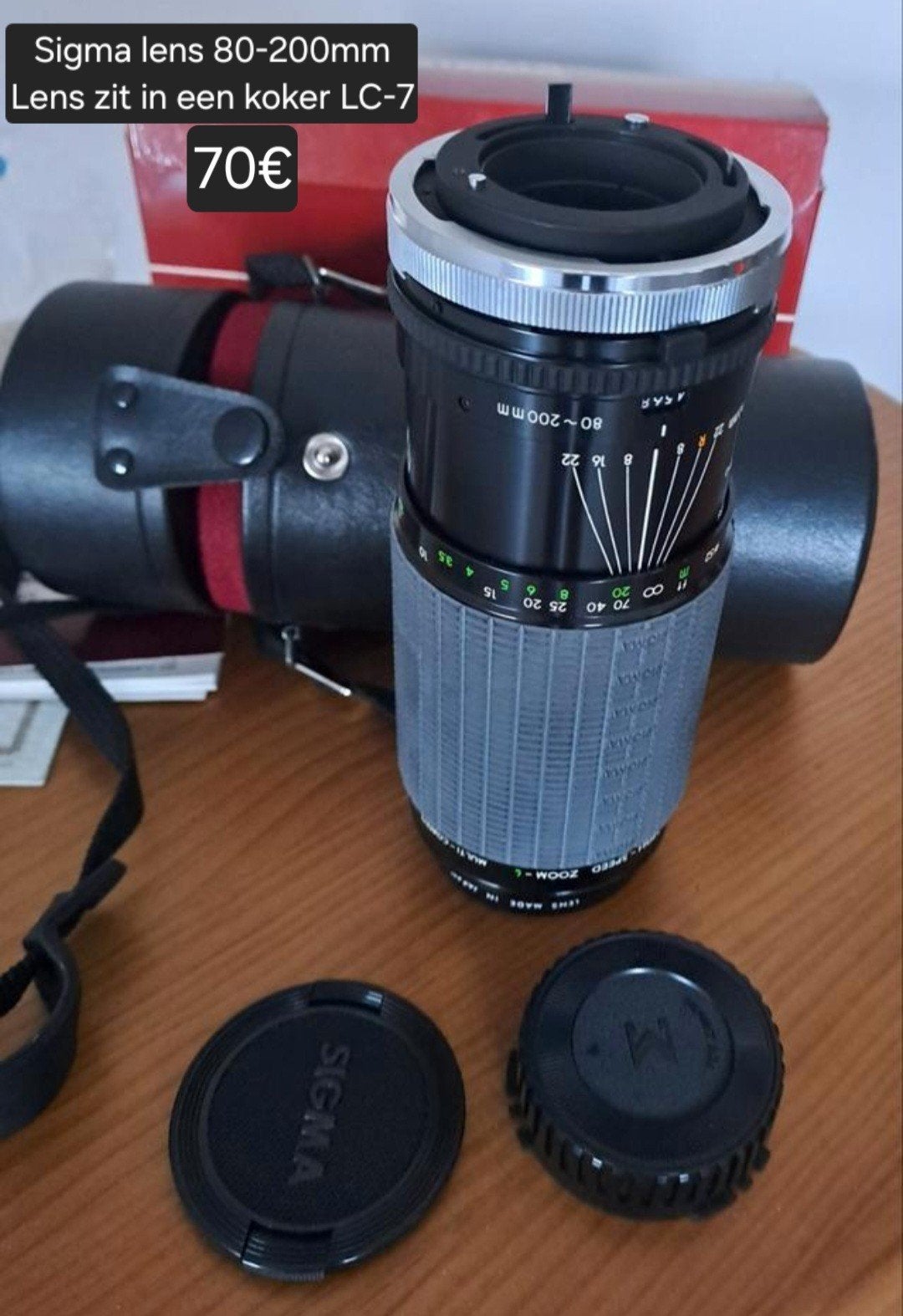 Sigma lens 80-200mm, Audio, Tv en Foto, Ophalen of Verzenden, Sigma