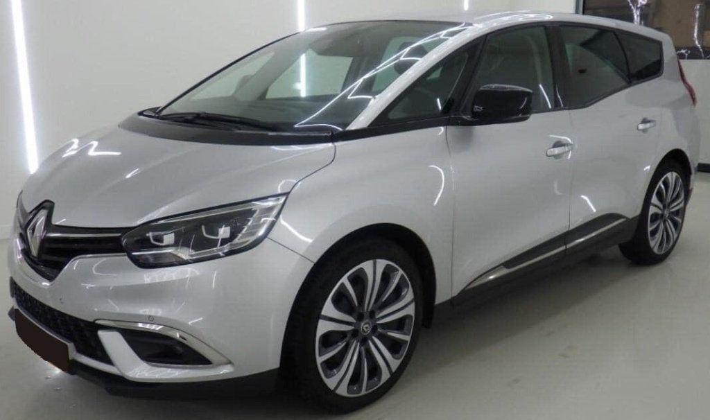 Renault Grand Scenic 1.3Tce Equilibre 7 places, attel remorq, Autos, Feux de virage, Argent ou Gris, Achat, Euro 6