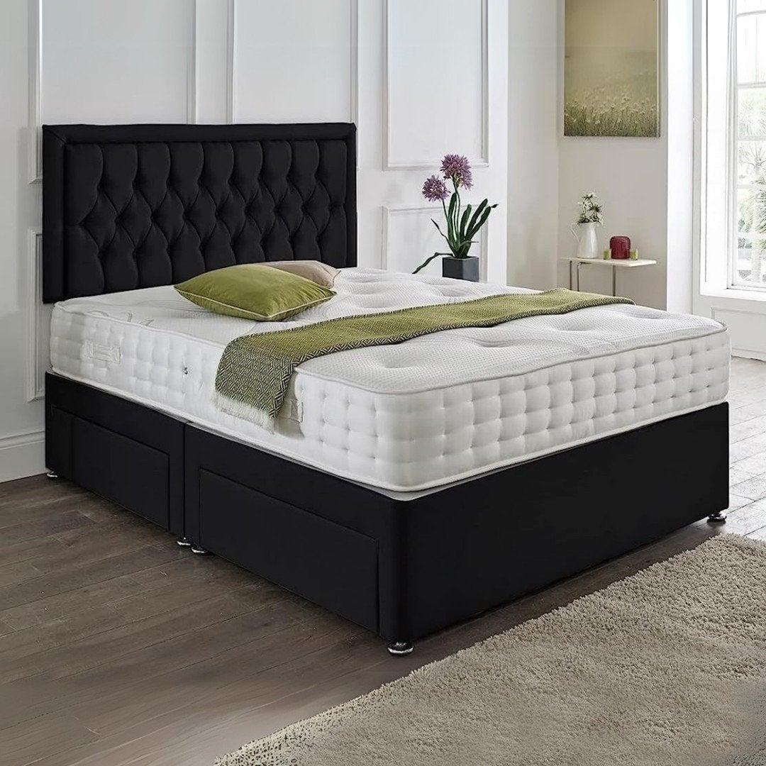 Eenpersoonsbed met matras en hoofdbord, Enfants & Bébés, Chambre d'enfant | Lits, Neuf, Matelas, 100 cm ou plus, 140 à 160 cm