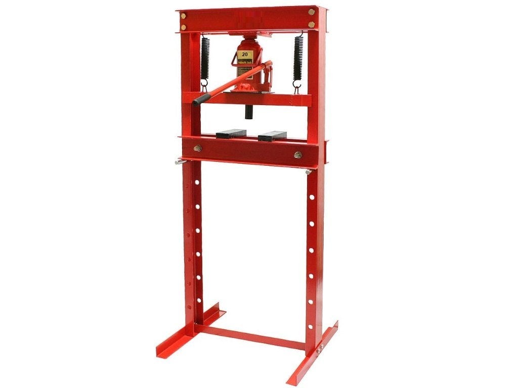 Werkplaatspers / garagepers / lagerpers 20 ton, Envoi