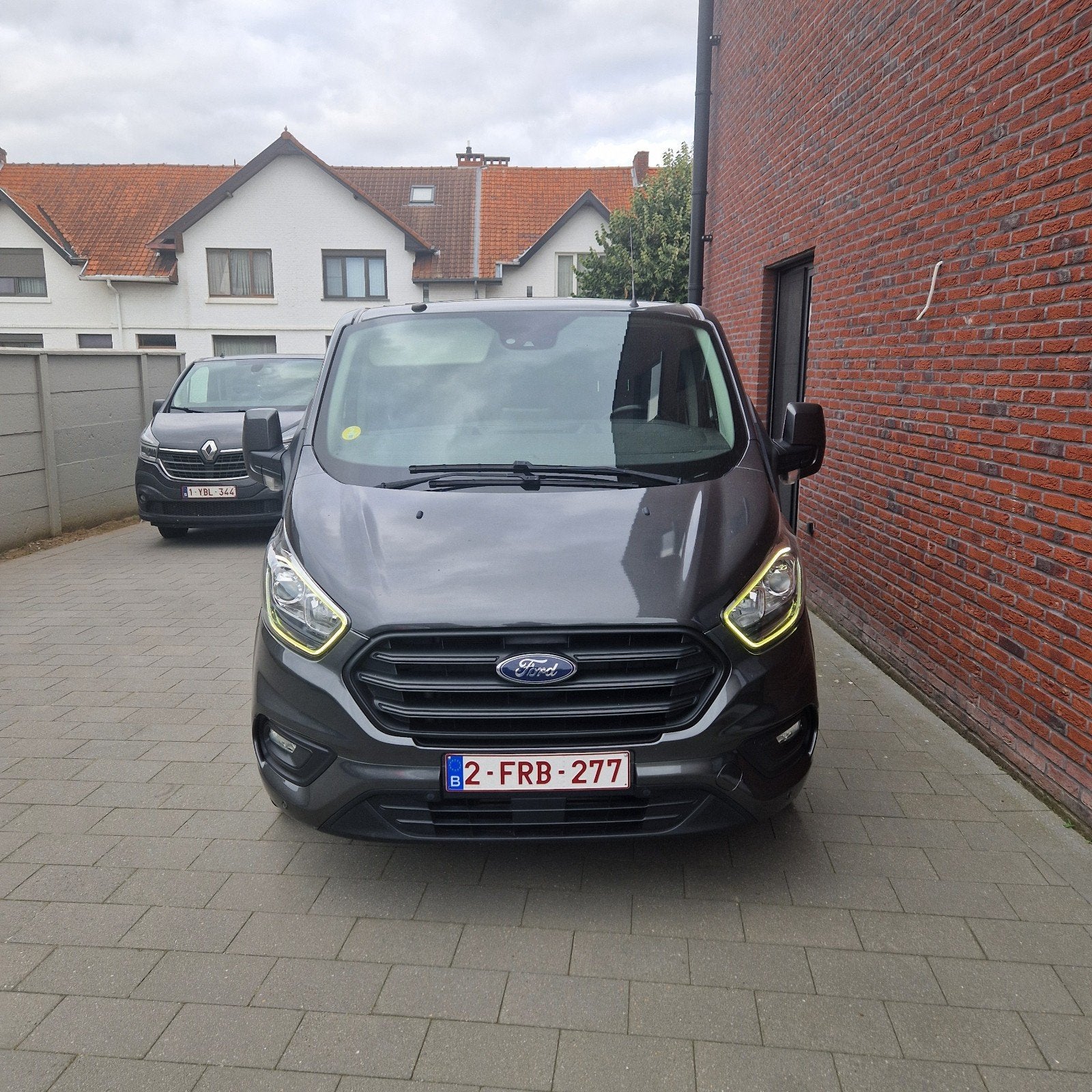 Ford transit custom 2.0 5 zit, Auto's, Trekhaak, Particulier, Transit, Te koop