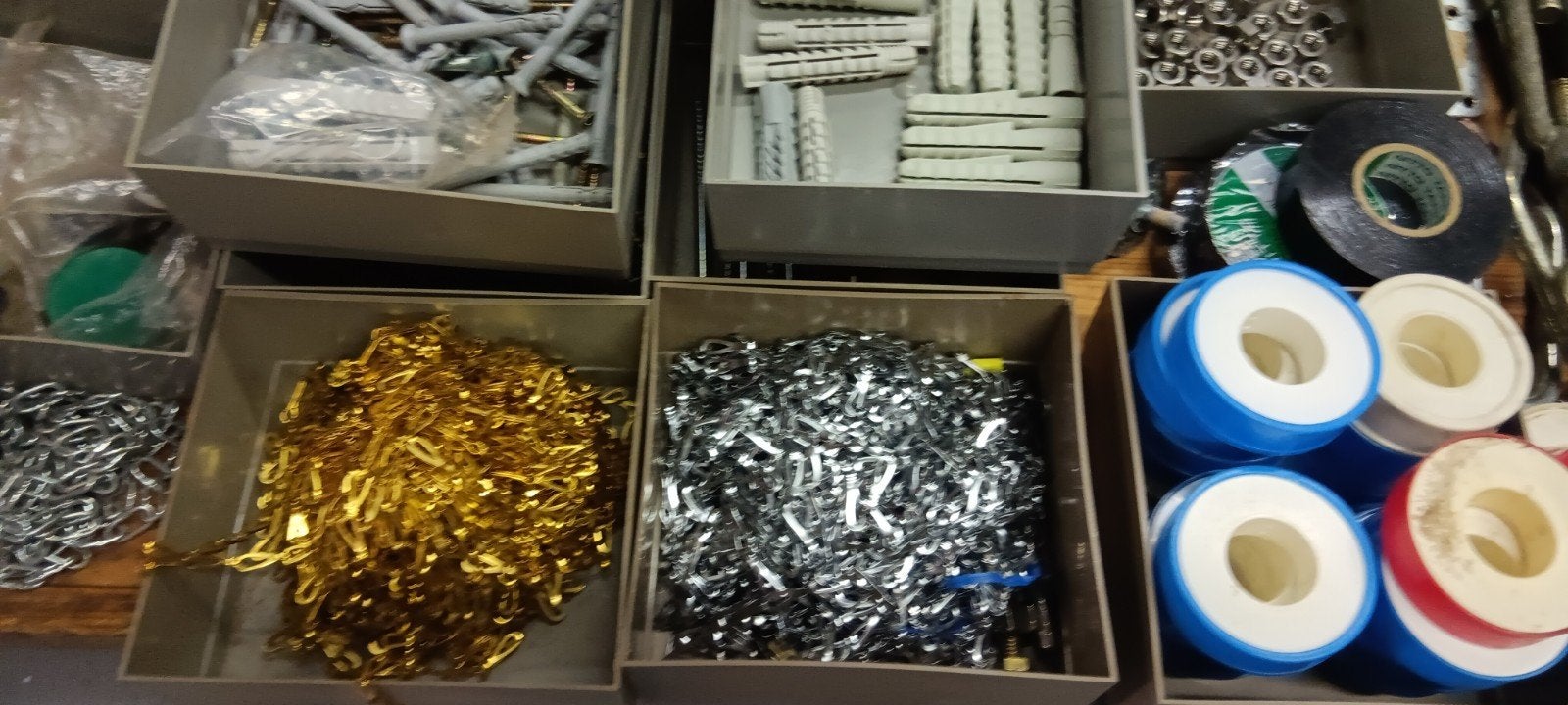 Lot ijzerwaren en gereedschap te koop wegens overlijden, Doe-het-zelf en Bouw, Ophalen