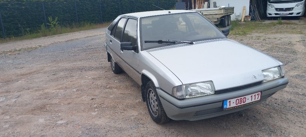 Citroen BX 19 TRS aut, Autos, Cuir, Argent ou Gris, Achat, 4 portes