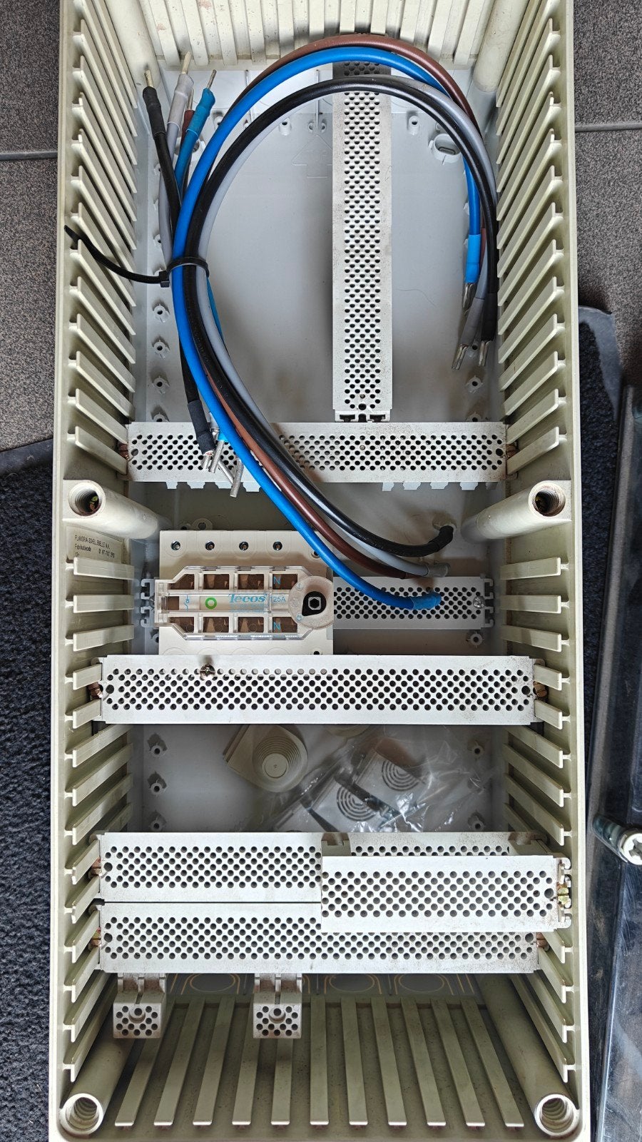 Armoire à compteurs, Enlèvement
