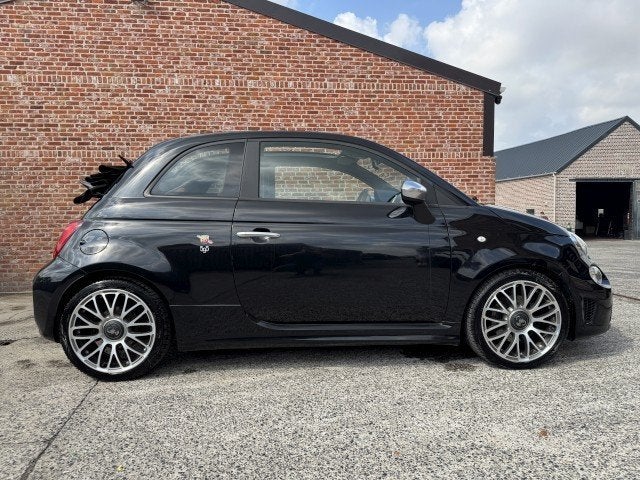 Abarth595 "CARBIO" Navi/carplay/leder/160pk/40 000km/manueel, Auto's, Abarth, Voorwielaandrijving, 139 g/km, Euro 6, 4 cilinders