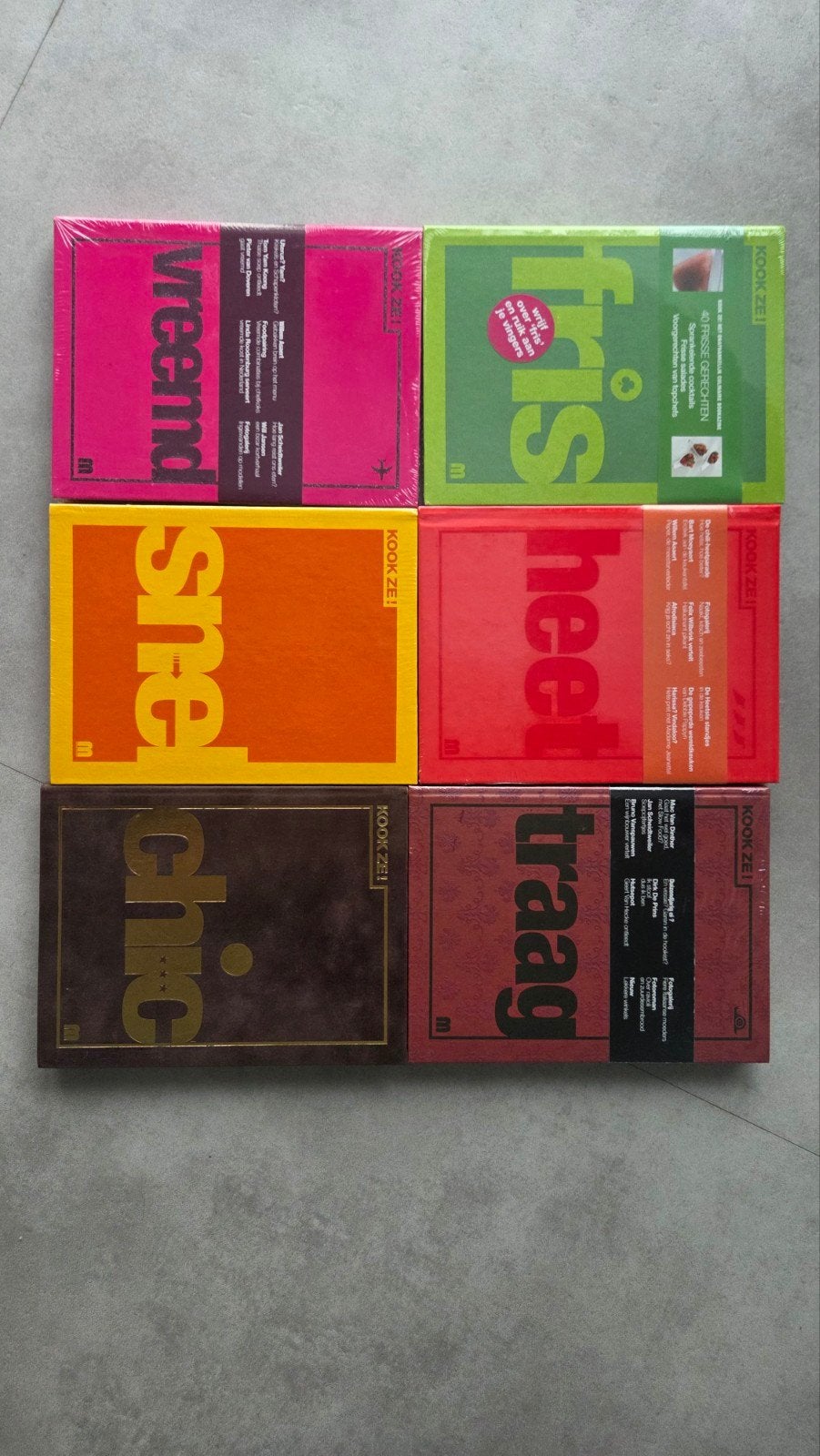 6 kookboeken, Boeken, Ophalen of Verzenden, Nieuw, Europa, Voorgerechten en Soepen