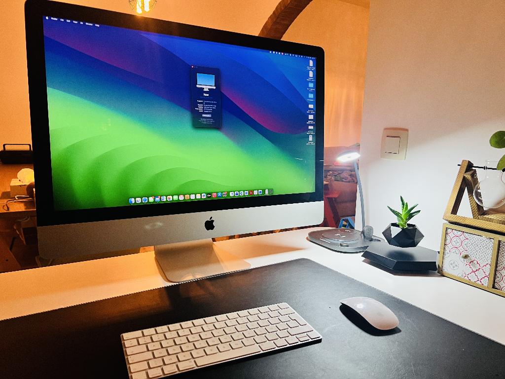 iMac Retina 5K 27-inch 2019, 8GB RAM, 1TB  SSD, Ophalen, HDD en SSD, 8 GB, IMac
